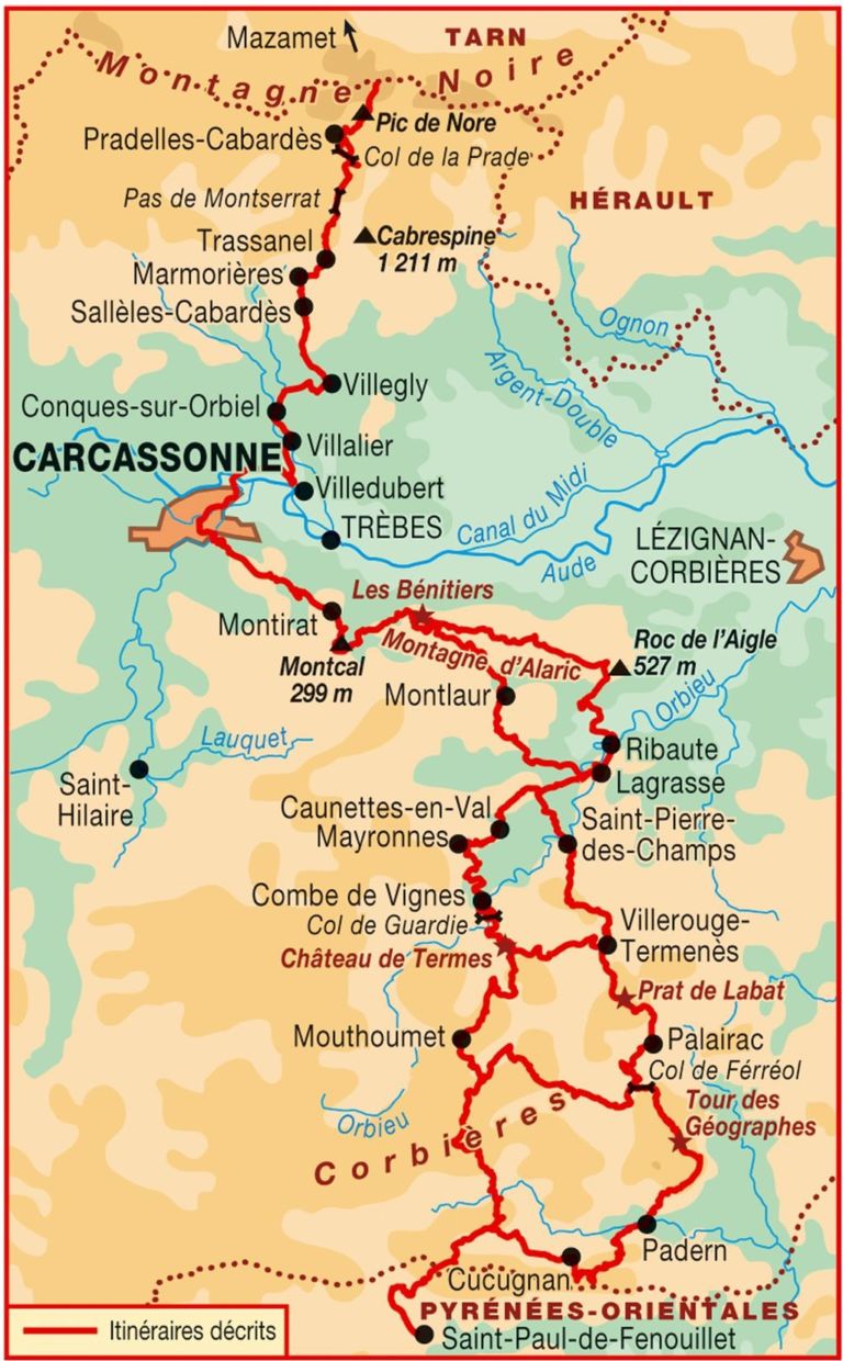 Traversée De Laude Pays Cathare Randonnée En Occitanie Des