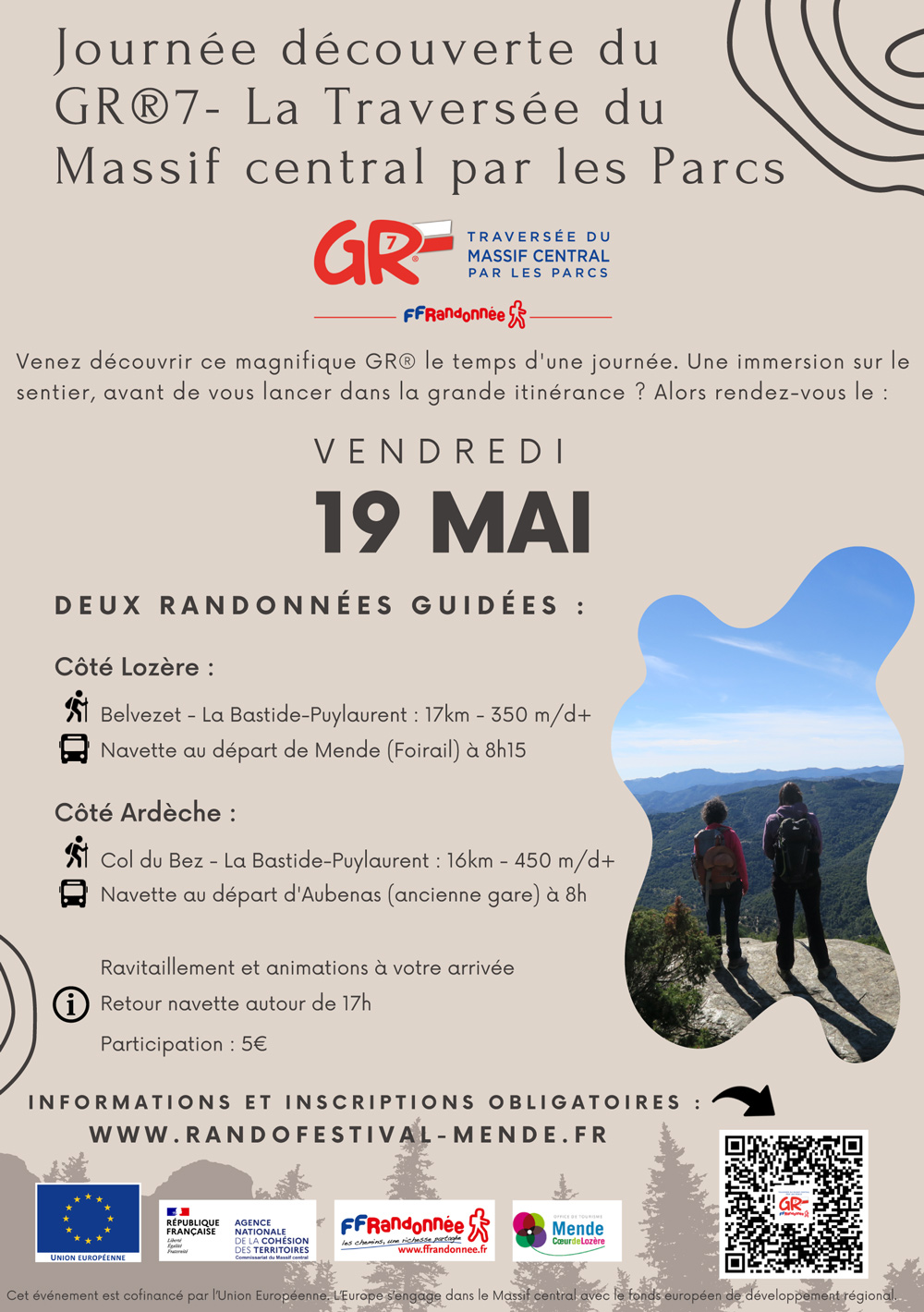 Carnet d'étapes GR®7 de Mâcon à La Bastide-Puylaurent - Fédération  Française de la Randonnée Pédestre